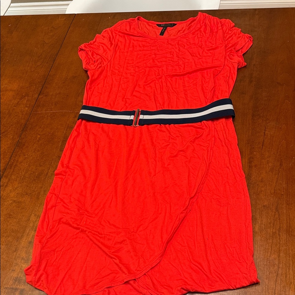 BCBGMaxAzria Vibrant Red Top